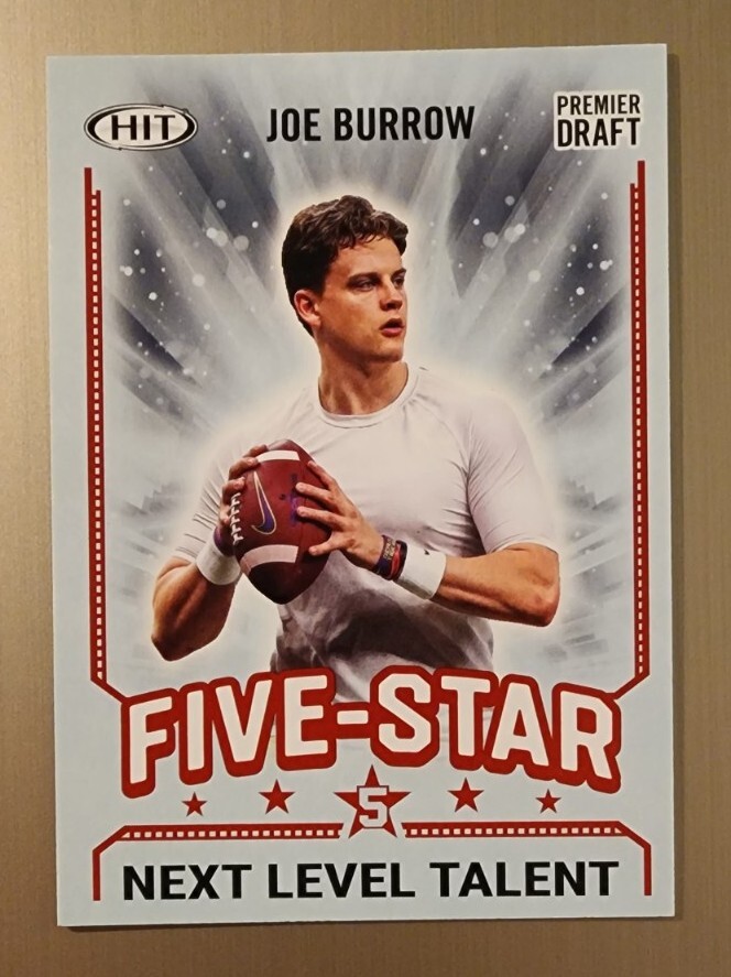 Joe Burrow 2020 Sage Hit Five Star Next Level Talent LSU Bengals RED 🔥🏈🔥