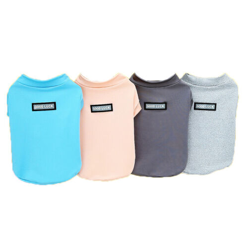 Pet Lovely T Shirt Dog Clothes Apparel Vest Costumes Puppy Cat Sleeveless Shi и - Picture 6 of 16