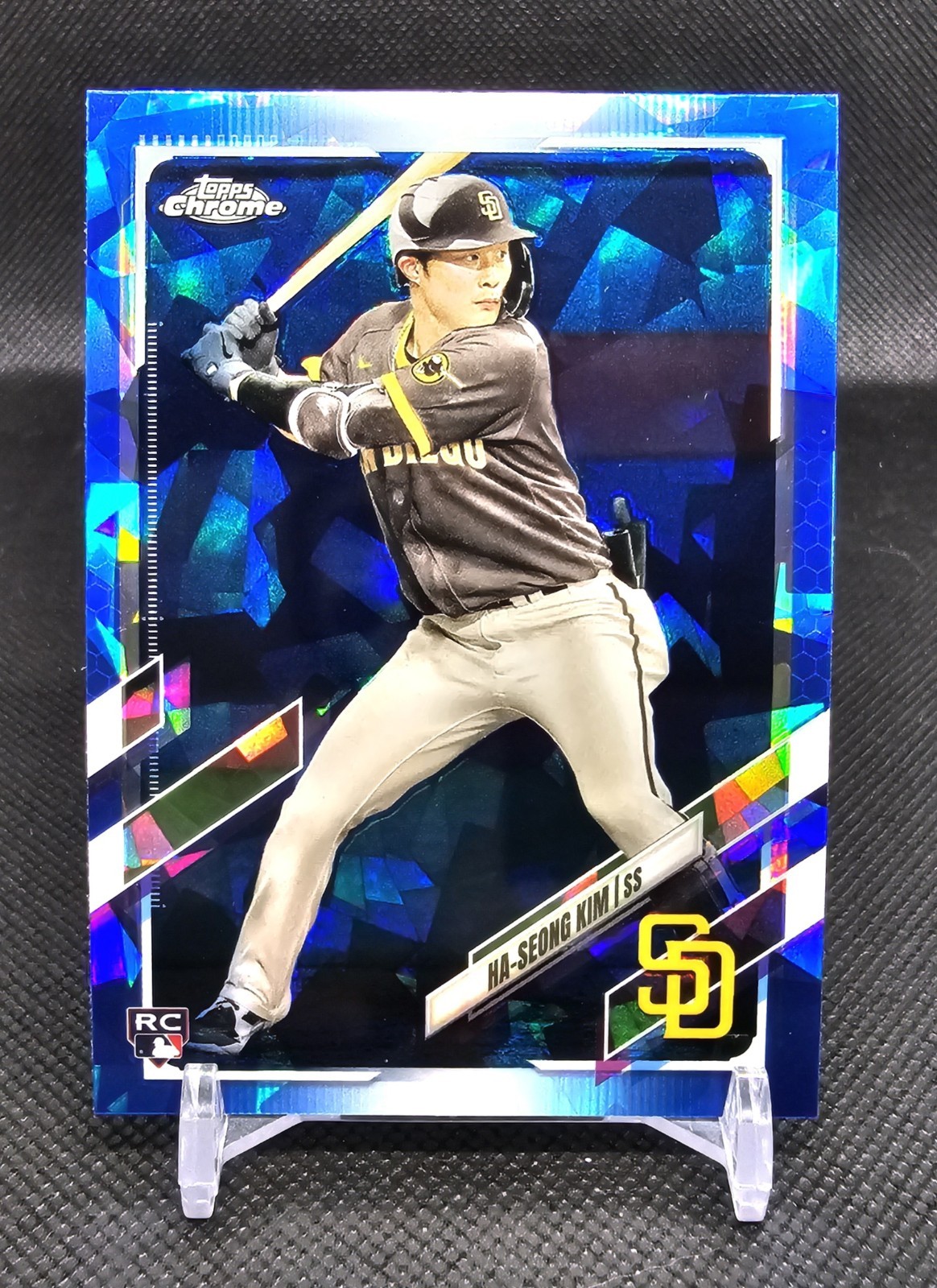 2021 Topps Chrome Sapphire Edition - Ha-Seong Kim #398 (RC)