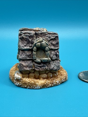 Fairy Garden House Cottage Figurine 2” Rustic Garden Decor - Picture 5 of 5
