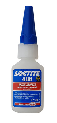 Loctite 406 20 g Sofortklebstoff / Sekundenkleber MHD 01/2027 - EU-Ware