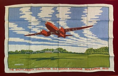 DH 88 Comet de Havilland Racer MacRobertson Race 1934 Grosvenor House Geschirrtuch