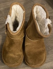 Ugg Koolaburra by UGG Natural Brown Lined Boots Big Girl's Size 9/10 EUC