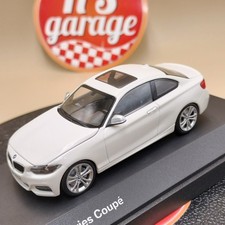 MINICHAMPS 1/43 BMW 2 Series F22 Coupe 2014 White Dealer edition 80422336869