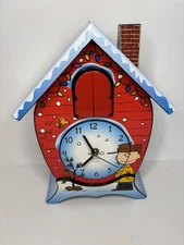 Peanuts by Schulz Linus & Lucy Charlie Brown Theme Song Snoopy Cuckoo Clock