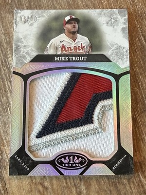 2025 Tier One Prodigious Patches Mike Trout Angels /10 ? | eBay
