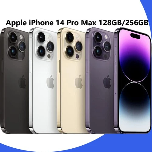 Apple iPhone 14 Pro Max - 128GB - Space Black (Unlocked) A2894 (GSM)