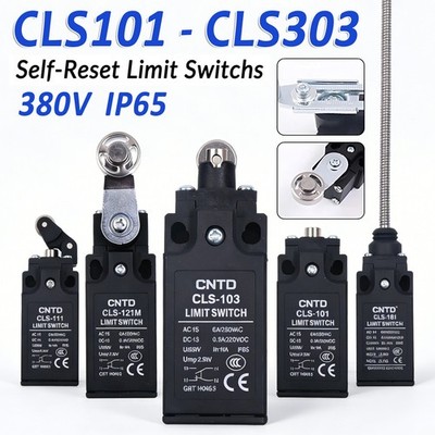 Limit Power Switch Self-Reset Micro Limit Switch Wheel Switches Silver Contacts