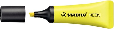 STABILO Textmarker NEON, gelb 5 bis 60 Stk SPARE 69%