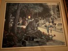 Joyce Nagel Hilton Head SC Signed And No. 61/250 Depicts Statue Out To Lunch — photo 3