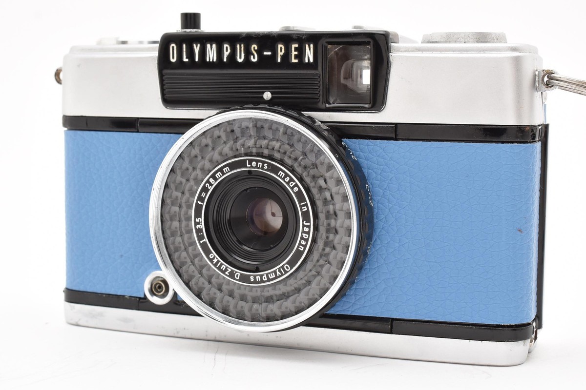 ▶️[ Near Mint W/ Filter ] OLYMPUS PEN EE-3 Light Blue Film