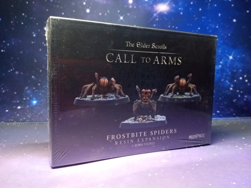 Frostbite Spiders Skyrim Miniatures Game  Call To Arms Modiphius