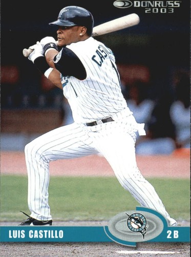 2003 Donruss Luis Castillo #284 card