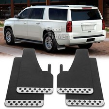 Front Rear Mud Flap Mudguard Splash Guard W Reflectors For Chevy Suburban Tahoe