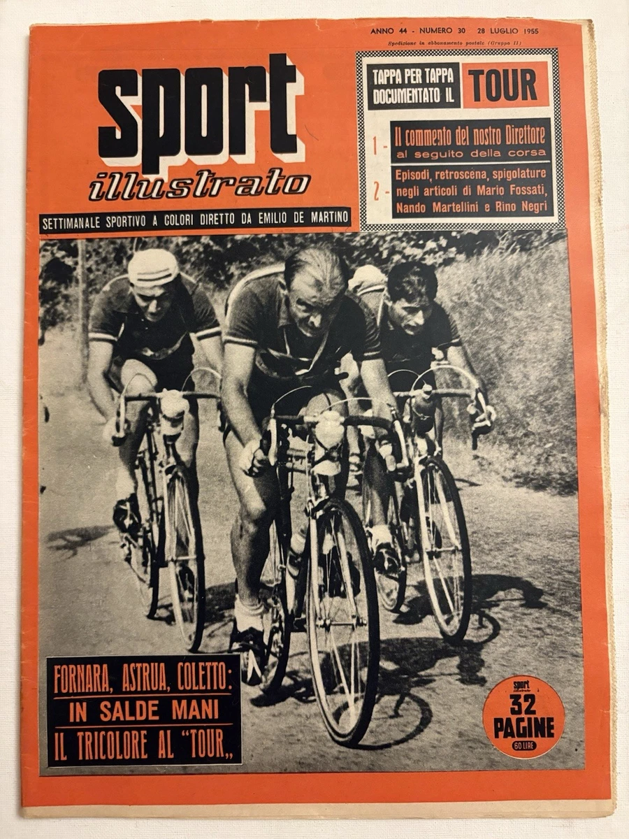RIVISTA SPORT ILLUSTRATO anno 1957 n. 37 UN BONI SMAGLIANTE NELLA JUVE