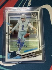 2023 Panini Donruss Optic - Rated Rookie Brandon Aubrey #226 Autographs /199 