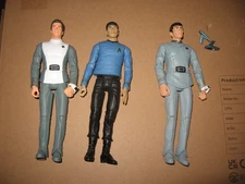 Star Trek the Motion Picture Diamond Select Kirk and Spock plus Art Asylum Spock