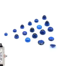 Sapphire Blue Diamond Crown for Cartier Tank Ballon Watch Head Accessory