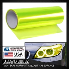 Fit For Headlight Taillamp High-quality Neon Yellow Lens Vinyl Protection Film