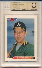 1992 Bowman Scott Brosius (Rookie Card) (#527) BGS9.5 BGS (#03)