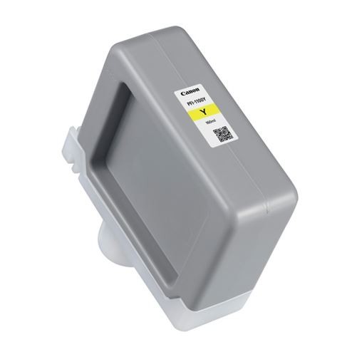 Encre Canon PFI-1100Y jaune Lucia Pro à haute densité pigmentaire pour des tirages durables