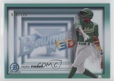 2022 Bowman Bowman in 3-D! Aqua Refractor /125 Pedro Pineda #B3D-15