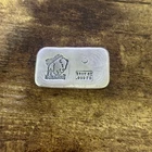 3 oz .999 Fine Silver Bison Bullion Poured Bar ***RARE SILVER***