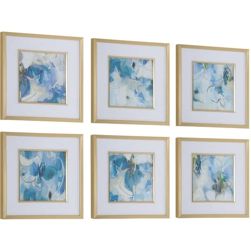 Uttermost 32354 Fresh Start 19.25 X 19.25 inch Abstract Prints, Set of 6 - Picture 3 of 7