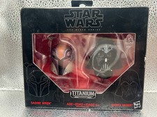 Hasbro Star Wars Black Series Titanium Series Helmets Sabine Wren Darth Vader