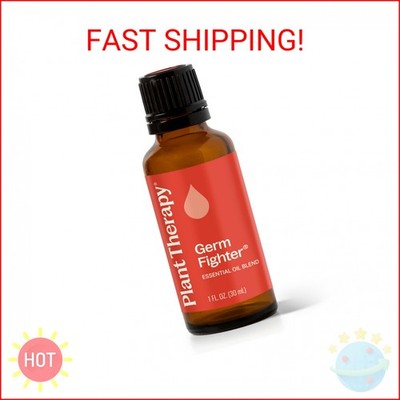 Plant Therapy Germ Fighter Essential Oil Blend 100% Pure, Undiluted, Natural Aro