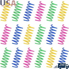 120 Cat Spring Toys Interactive Bouncing Play Set High Bounce Chew Toys Cats New
