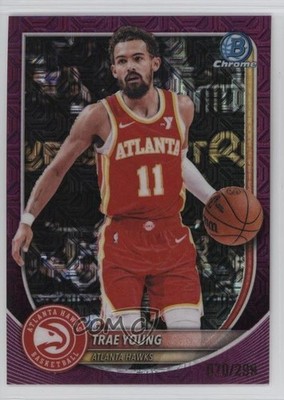 2025 Bowman Chrome Mega Box Fuchsia Mojo Refractor /299 Trae Young #BCV-83 1bn9