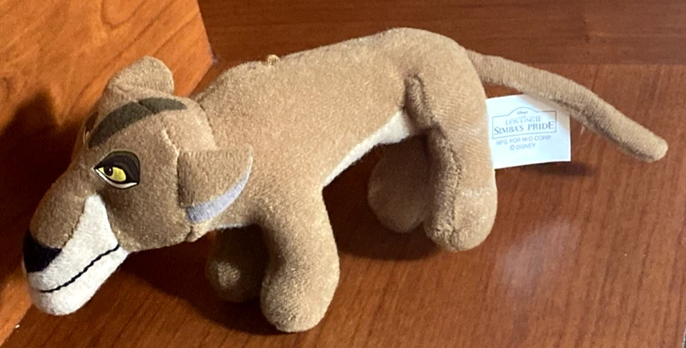 MCDONALS HAPPY FOOD TOY 1998 DISNEYS LION KING SIMBA’S ORGULLOS ZIRA PELUCHE #6 Foto 2 de 4