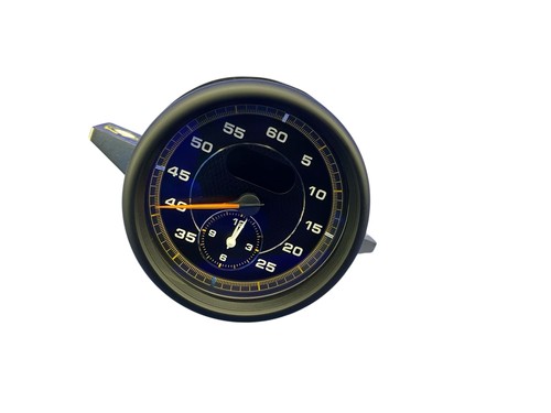 2020-2025 PORSCHE CAYMAN GT4 FRONT CENTER DASH CLOCK WATCH BLACK 982919203 OEM