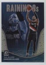 2022-23 Panini Donruss Optic Raining 3s Holo Prizm Damian Lillard #14 1j45