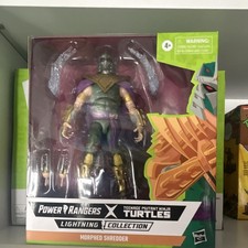 Hasbro Power Rangers TMNT Morphed Shredder Lightning Collection Action Figure