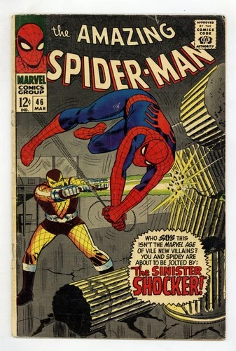 Amazing Spider-Man #46 GD/VG 3.0 1967 1st app. Shocker