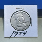 1954 Franklin Half Dollar 50C Philadelphia Business Strike 90% Silver U.S. Coin