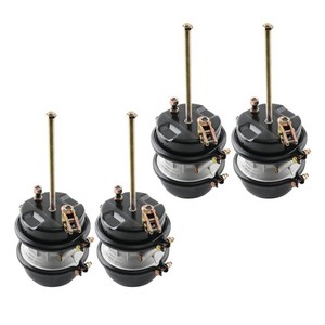 2PCS Pair Air Brake Chamber 3 Long Stroke 3030 Square Bosses Replaces Bendix Nt3030els80 Nt3030els99 Haldex Gc3030l Lc3030l Gc3030lr
