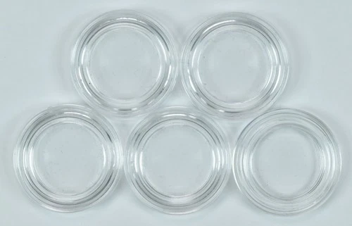 Lot (5) 1/10 Oz American Gold Eagle Original US Mint Capsules - NO Coins *5735