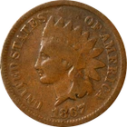 1867 Indian Cent