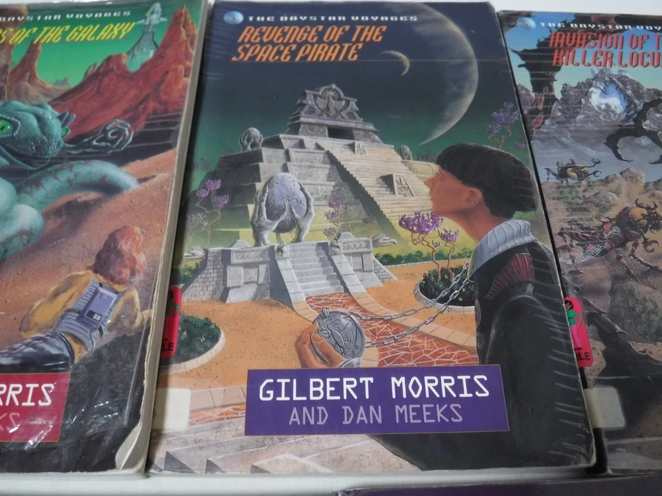 VTG Series Lot of 7 Daystar Voyages books by Gilbert Morris Meeks 1 2 5 6 7 8 9 - Image 4 of 4