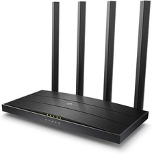 Router TP-Link Archer C6 Gigabit Wi-Fi, Dual Band AC1200Mbps Wireless 5 Porte