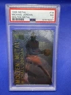 MICHAEL JORDAN 1996 FLEER METAL #18 PSA7 NM MOLTEN METAL BULLS G.O.A.T. HTF