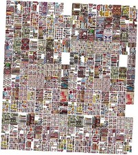 Pack of Random 8 Sheets Car Racing Stickers Motocross Dirt Bike Stickers Decal 