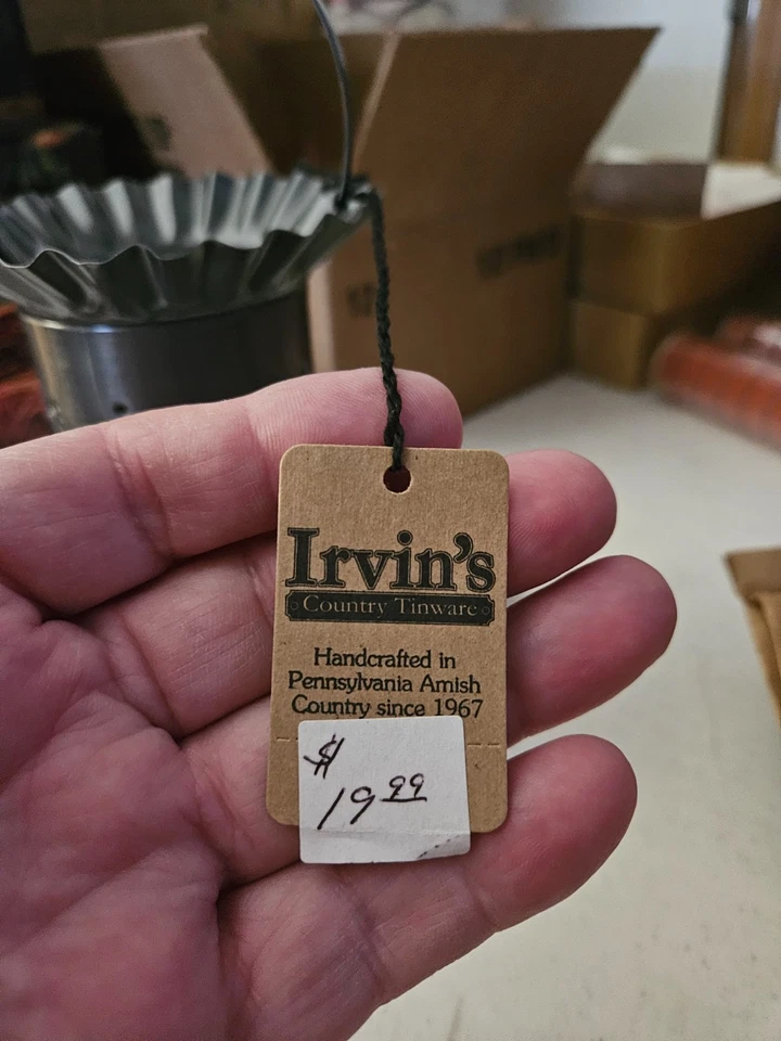 Wax Warmer Punch Tin From Irwin’s Tinware Country Primitive Burner Melts include - Image 2 of 4