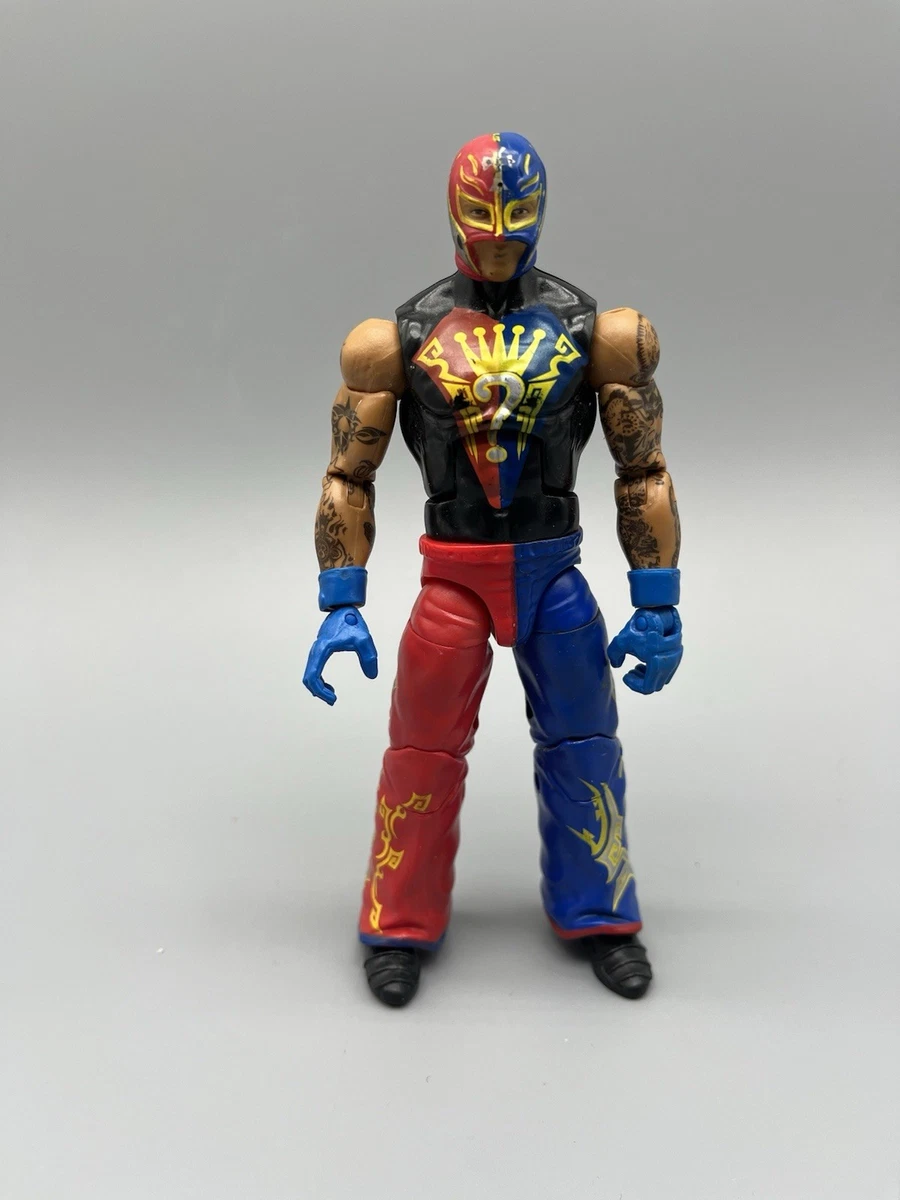 WWE Action Figure Rey Mysterio 15 Cm – HDD60 – Articolata, Con Dettagli TrueFX