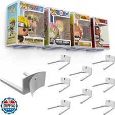 Modern JP Adhesive Display Shelf for Funko Pop Boxes (8-Pack) – Clean Mount f