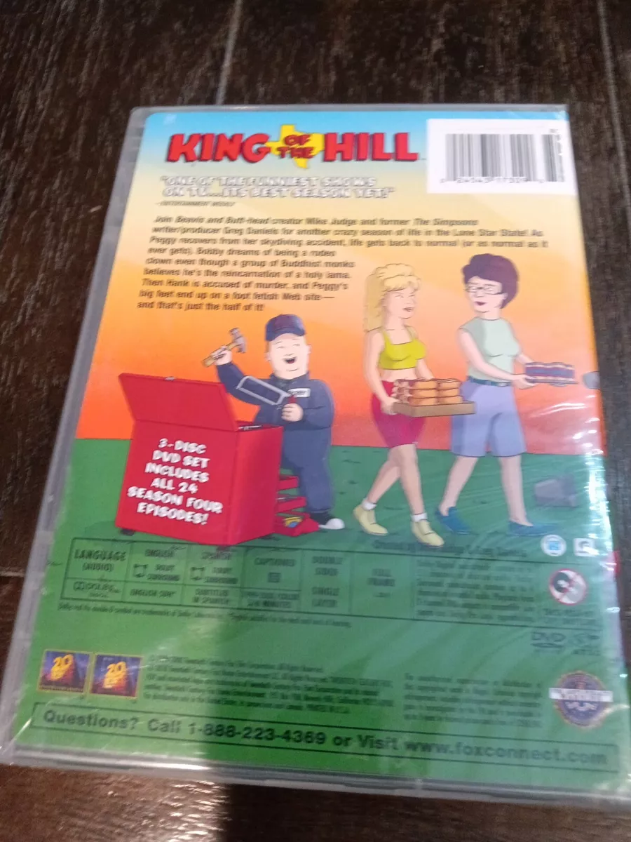 King of the Hill: The Complete 4th Season (DVD, 1999) for sale online