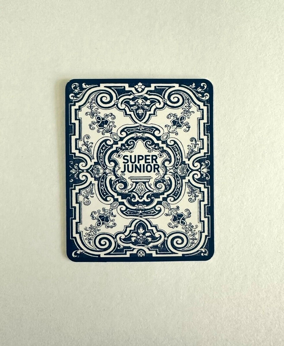 SUJU Super Junior 2007 Memory Game Card Official Photocard